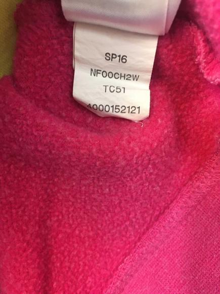 The North Face Hoodie Women’s Small Petite Never Stop Exploring Pink Green - Picture 6 of 12